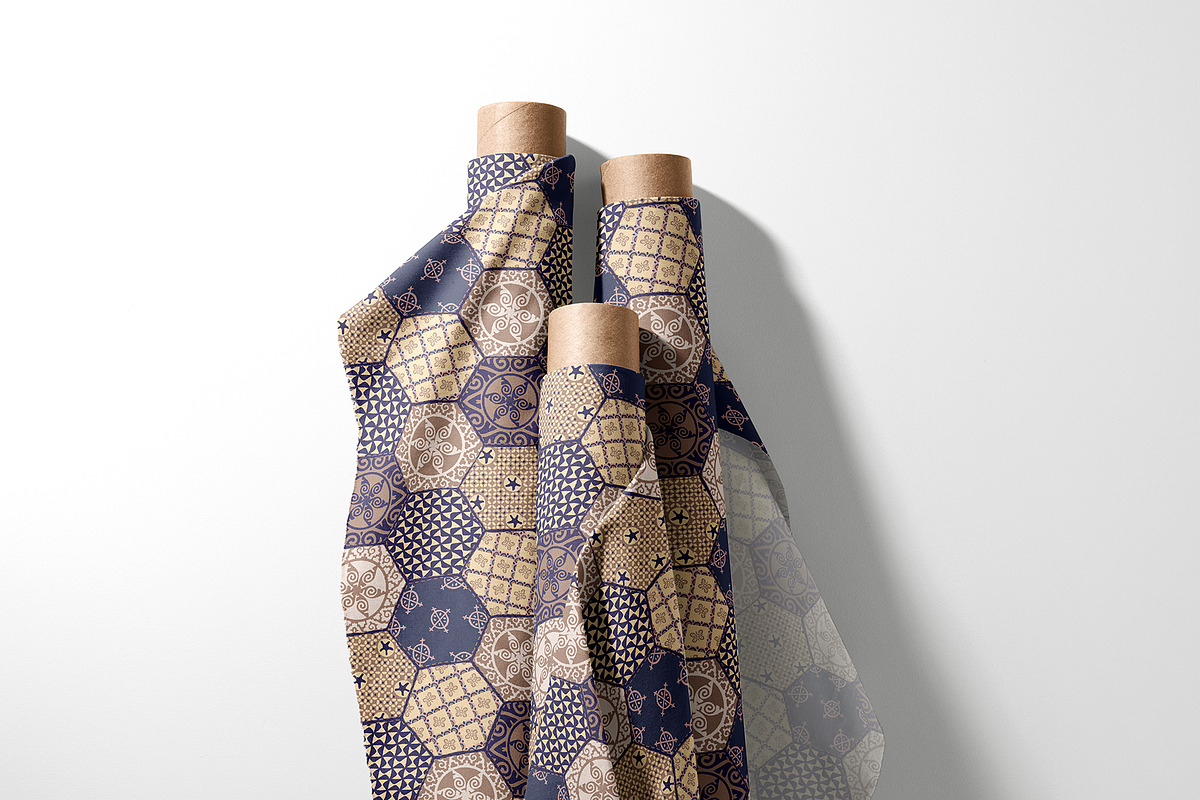 Boho Tile Seamless Pattern Bundle, a Pattern Graphic by StudioGlouna (Photo 6 of 9)