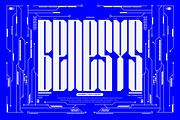 Zephyrus | Modern Condensed Cyber, a Sans Serif Font by Ardana Creative (Thumbnail 2 of 7)