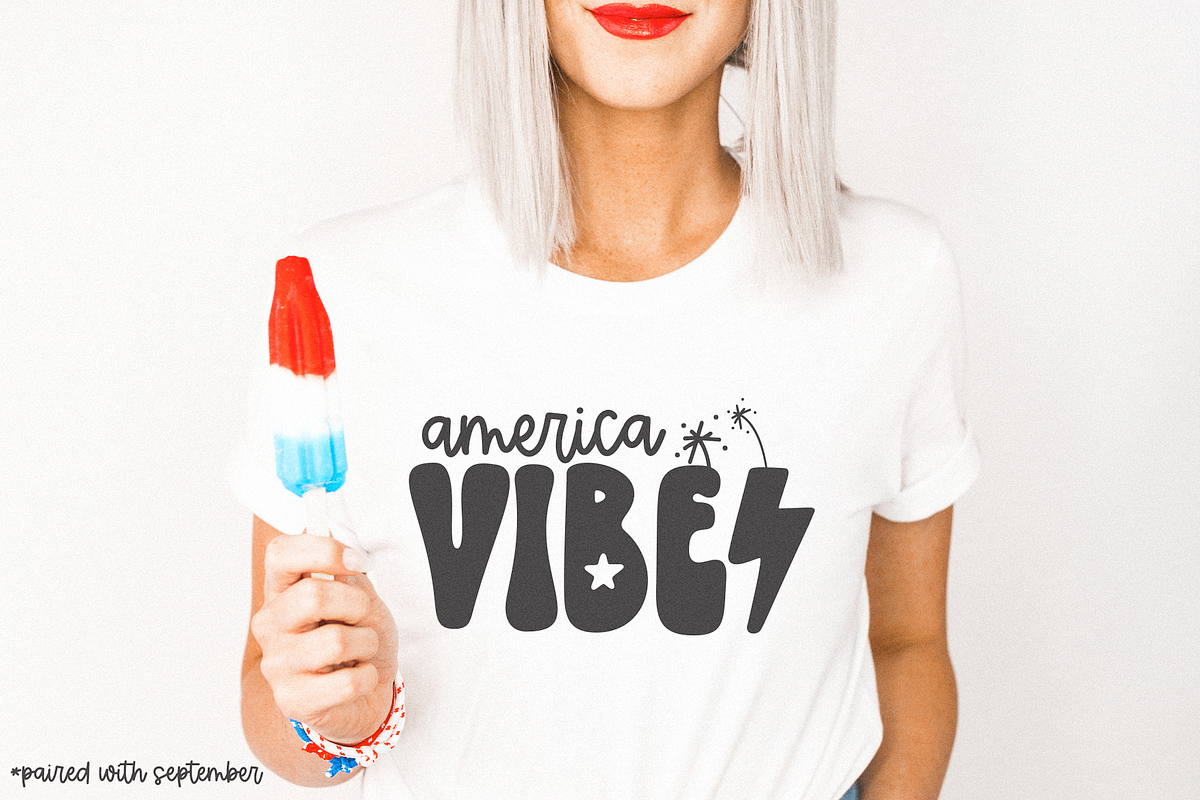 America | Retro Patriotic Font, a Sans Serif Font by KA Designs (Photo 3 of 10)