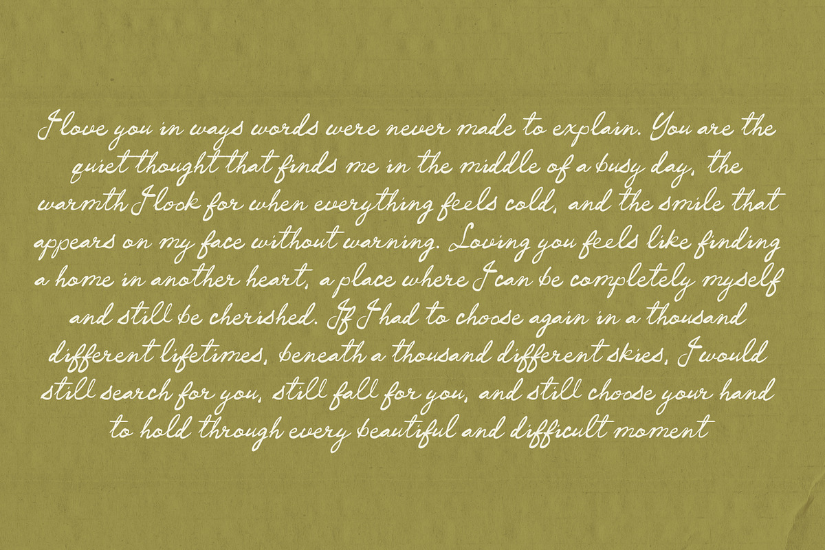 La Trattoria Brush Script Font, a Handwritten Font by Nicky Laatz (Photo 13 of 17)