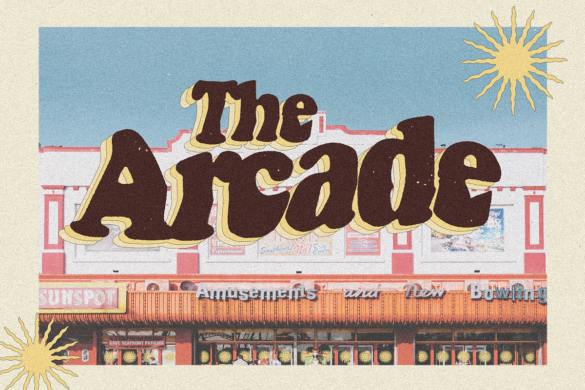 ARCADE Font, a Font by Cameron Humphries (Photo 6 of 10)
