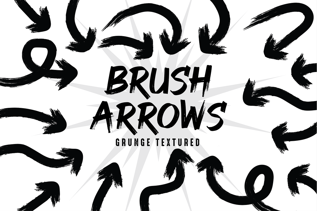 Hand-Drawn Brush Arrows, a Brush Add-On by infinitygraphics01 (Photo 1 of 3)