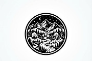 60 Eco Globe Landscape Silhouette, a Technology Illustration by Amazin_art (Thumbnail 12 of 25)