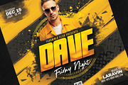 Artist Flyer Template, a Flyer Template by Tarommir (Thumbnail 3 of 3)