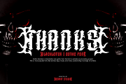 Gothic Bamliero - Blackletter Font, a Blackletter Font by Iqsiart Studio (Thumbnail 10 of 10)