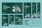 Fashion Sale Web Banner Design, a Social Media Template by CreativeShaper (Thumbnail 1 of 4)