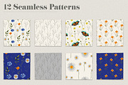 California Wildflowers, a Pattern Graphic by The Audacious Brush (Thumbnail 7 of 9)
