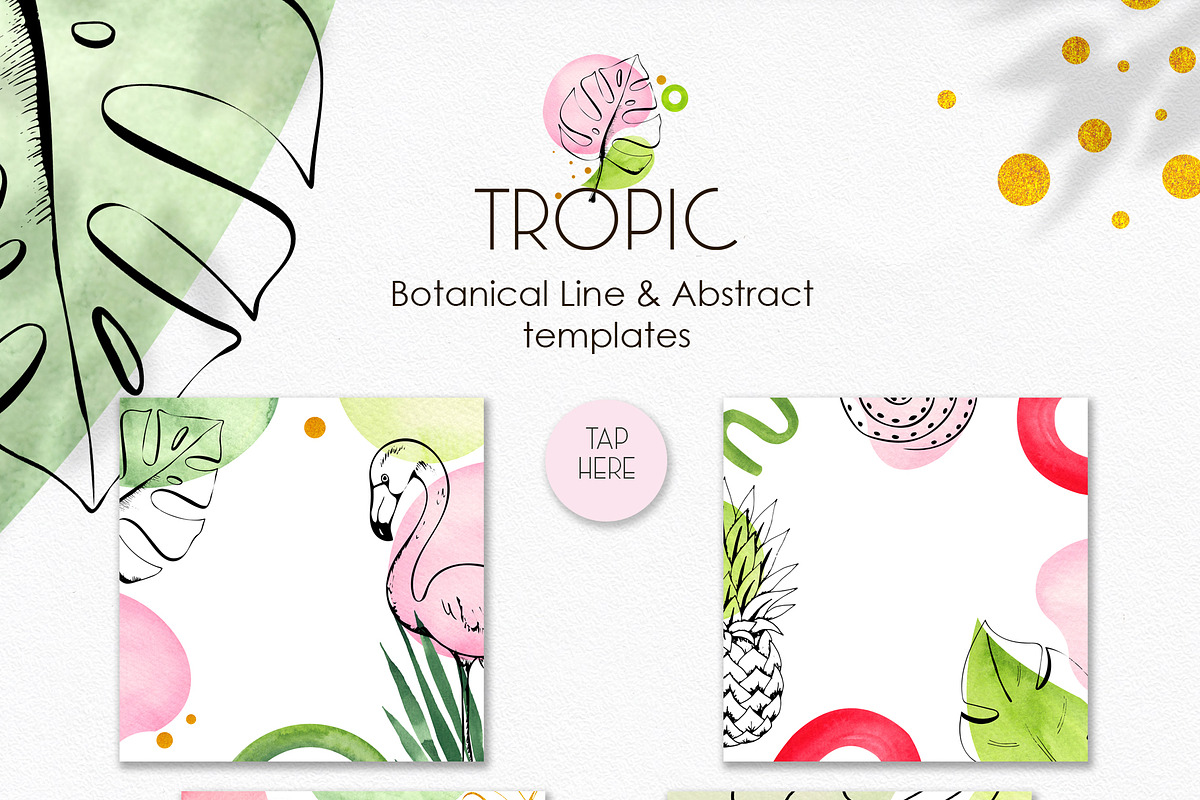 Tropical Line Abstract Art, an Object Graphic by Ana-Sakuta (Photo 8 of 20)