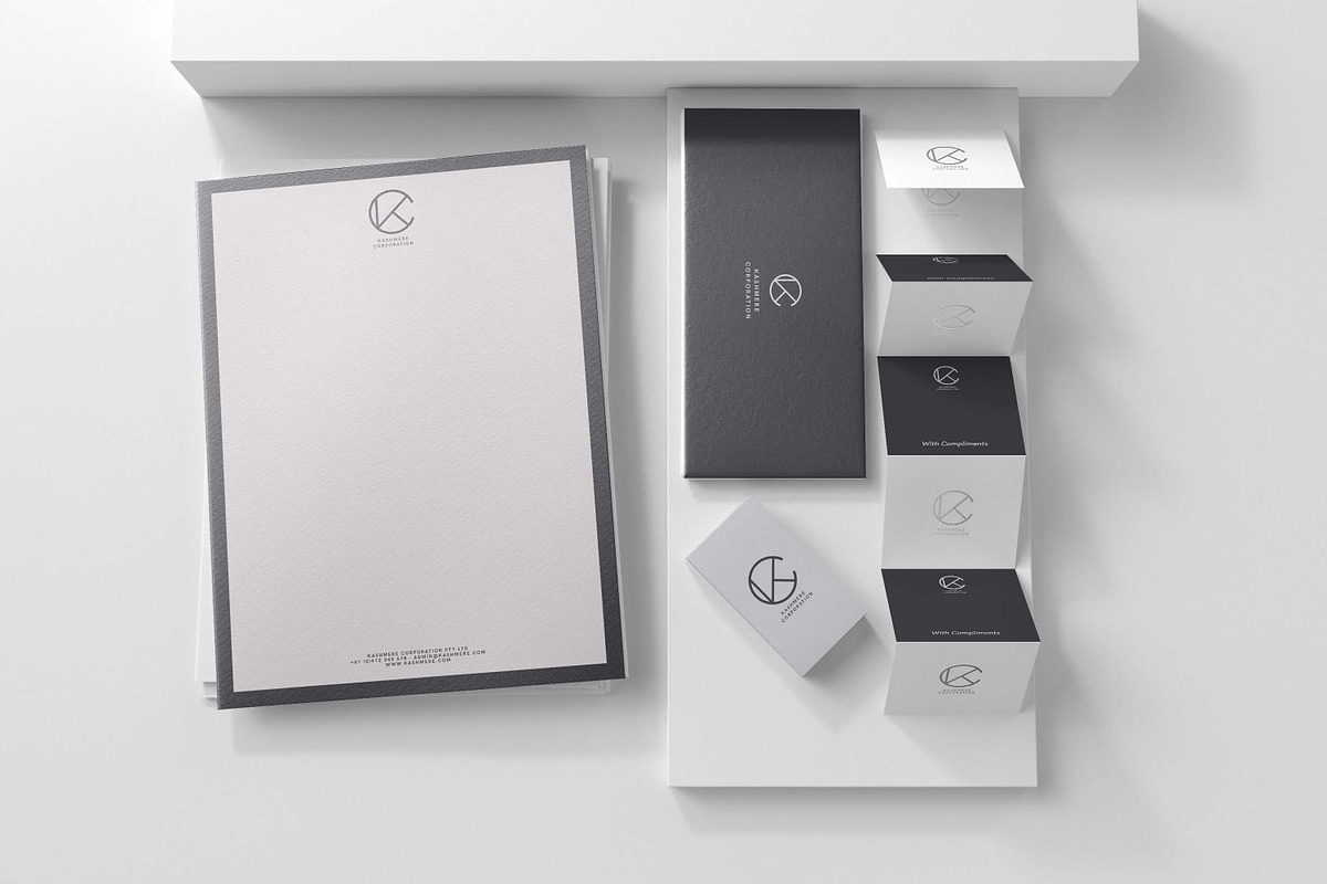 KASHMERE Corporate Stationery, a Stationery Template by swills.design (Photo 4 of 4)