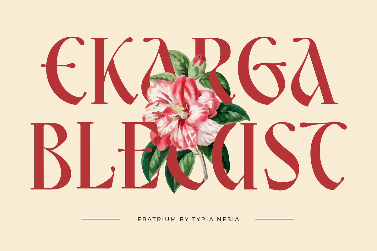 Eratrium - Classic Vintage Serif, a Serif Font by Typia Nesia (Photo 6 of 12)