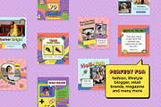 90s Summer Instagram Template, a Social Media Template by muhisya (Thumbnail 4 of 14)