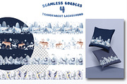 Polar Animals Watercolor Collection, an Animal Illustration by LenArt (Thumbnail 13 of 16)