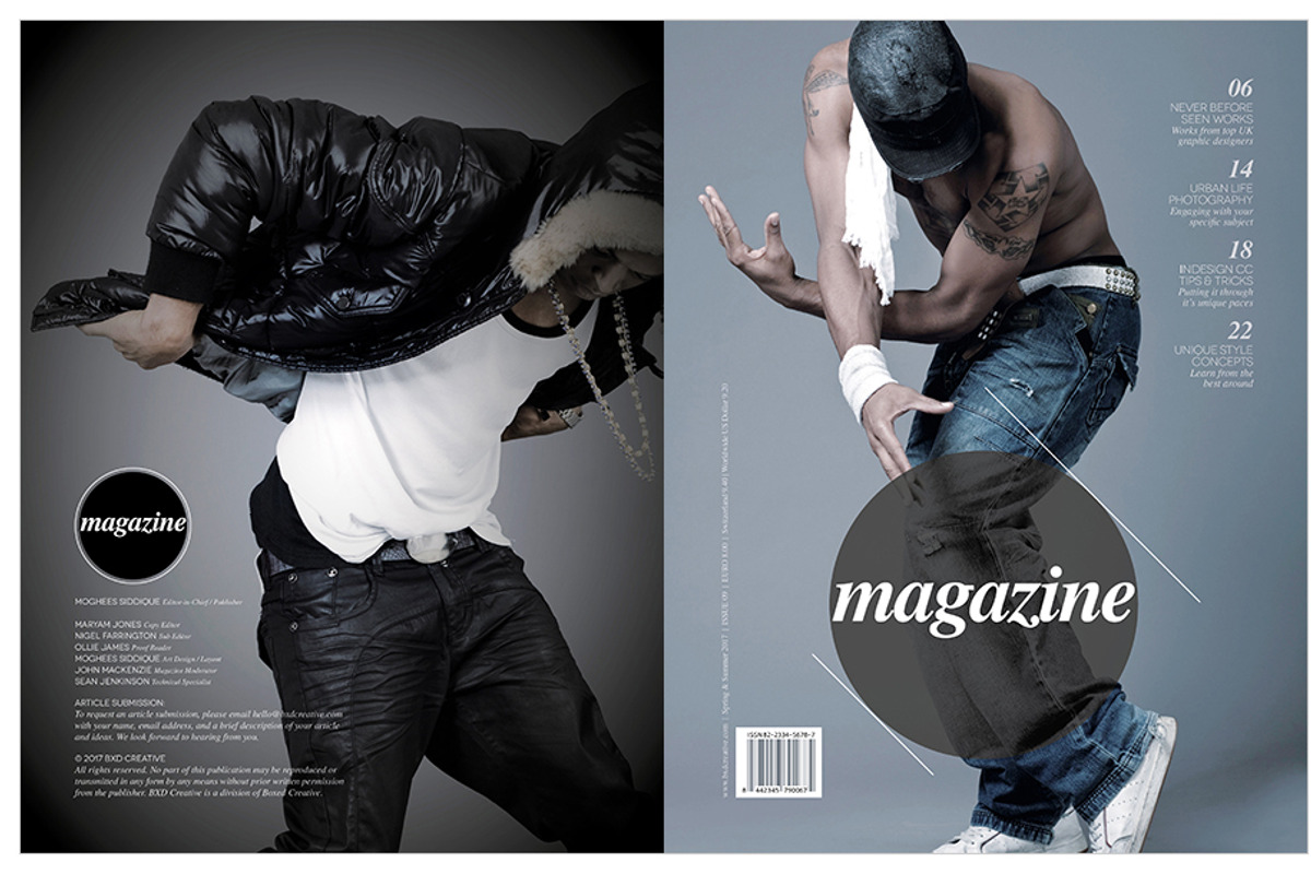 Magazine Template InDesign 13, a Magazine Template by Love Graphic Design (Photo 9 of 20)