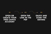 Canva Restaurant Coffee Menu, a Marketing Template by The Dark Matter Art (Thumbnail 6 of 6)