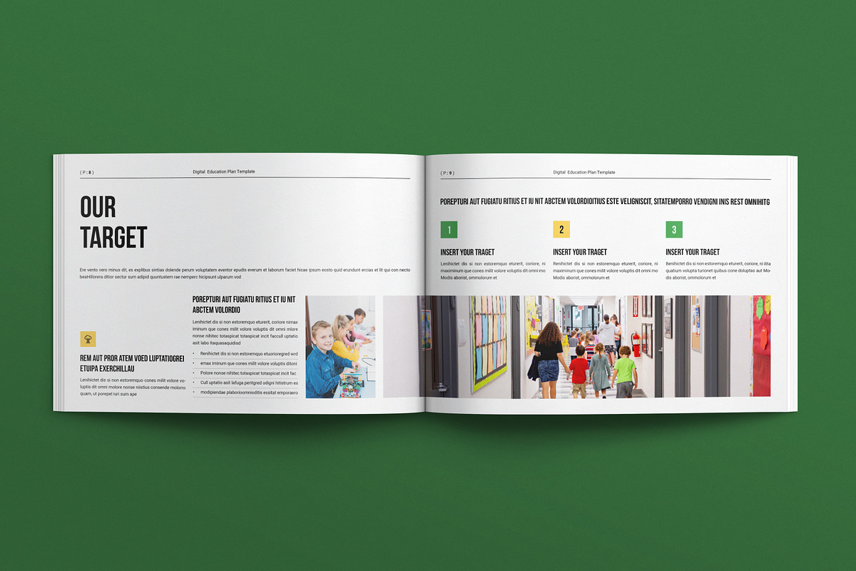 Digital Education Plan Landscape, a Brochure Template by E-Type (Photo 4 of 7)