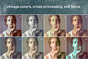Vintage Photos Lightroom Presets Set, a Plug-in Add-On by Graphic Spirit (Thumbnail 3 of 4)