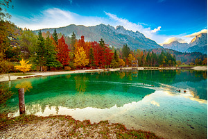 Jasna lake, Slovenia, an Architecture Photo by Nature and travel