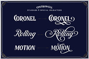 Controwell Victorian Typeface 30%!, a Serif Font by alit design (Thumbnail 9 of 13)
