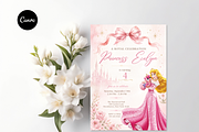 Princess birthday invitation, an Invitation Template by heynomi (Thumbnail 19 of 19)