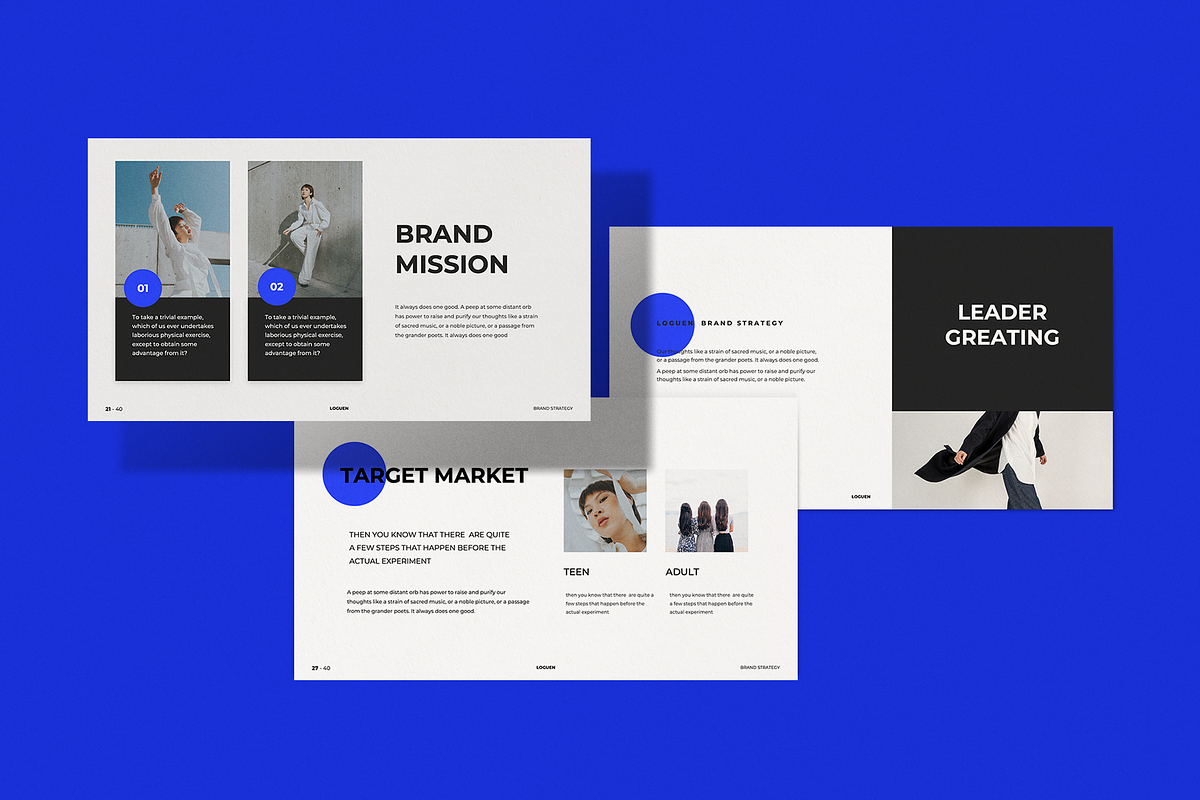 Loguen Brand Strategy - Powerpoint, a Presentation Template by Surotype (Photo 7 of 10)