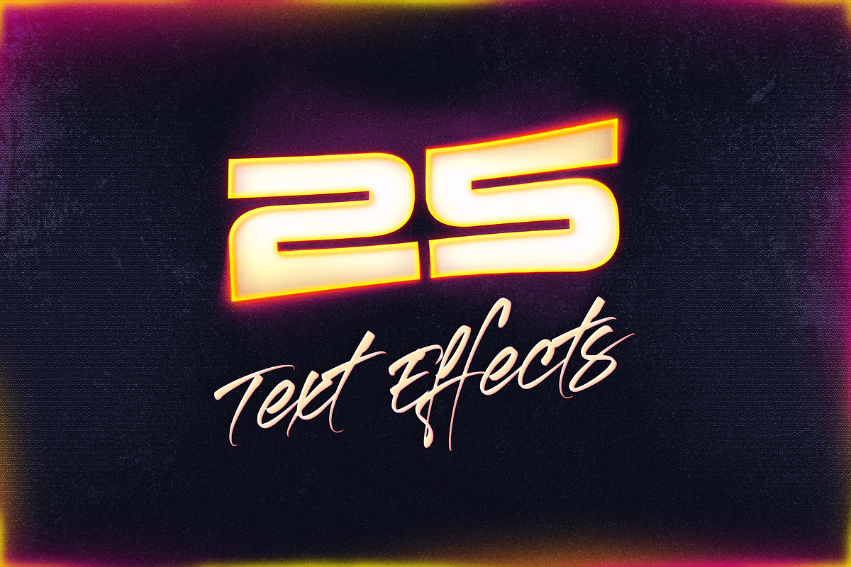 Gradient Blur Text Effects Bundle, a Layer Style Add-On by Andrew Skoch Design (Photo 2 of 11)