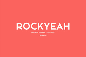 Rockyeah Sans - Modern Font
