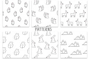 Woodland scandi animals, an Animal Illustration by cutelevindesign (Thumbnail 8 of 9)