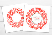 Tomato Farm Vector Collection, a Food Illustration by Lubov Illustrations Shop (Thumbnail 11 of 13)