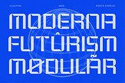 Roxta - Futuristic Font, a Sans Serif Font by limitype (Thumbnail 2 of 10)