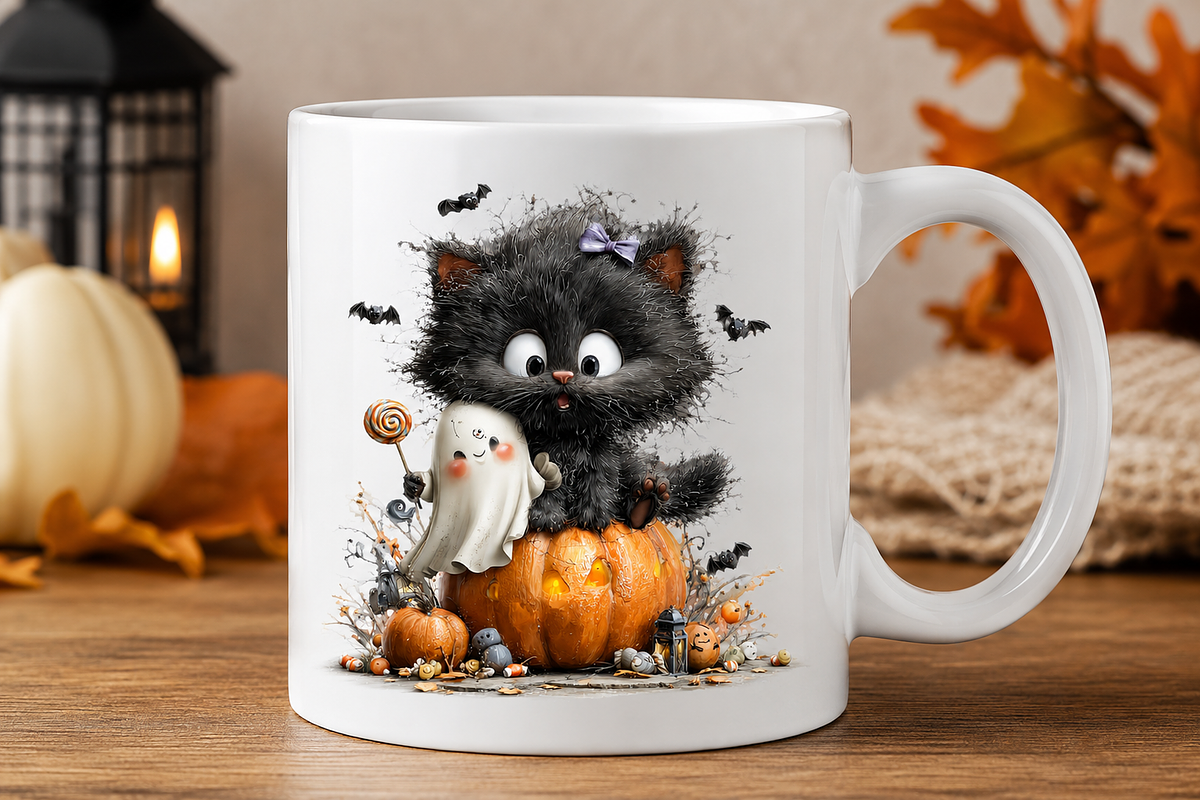 Spooky Cute Friends Halloween, a Seasonal Illustration by CreationArt (Photo 5 of 7)
