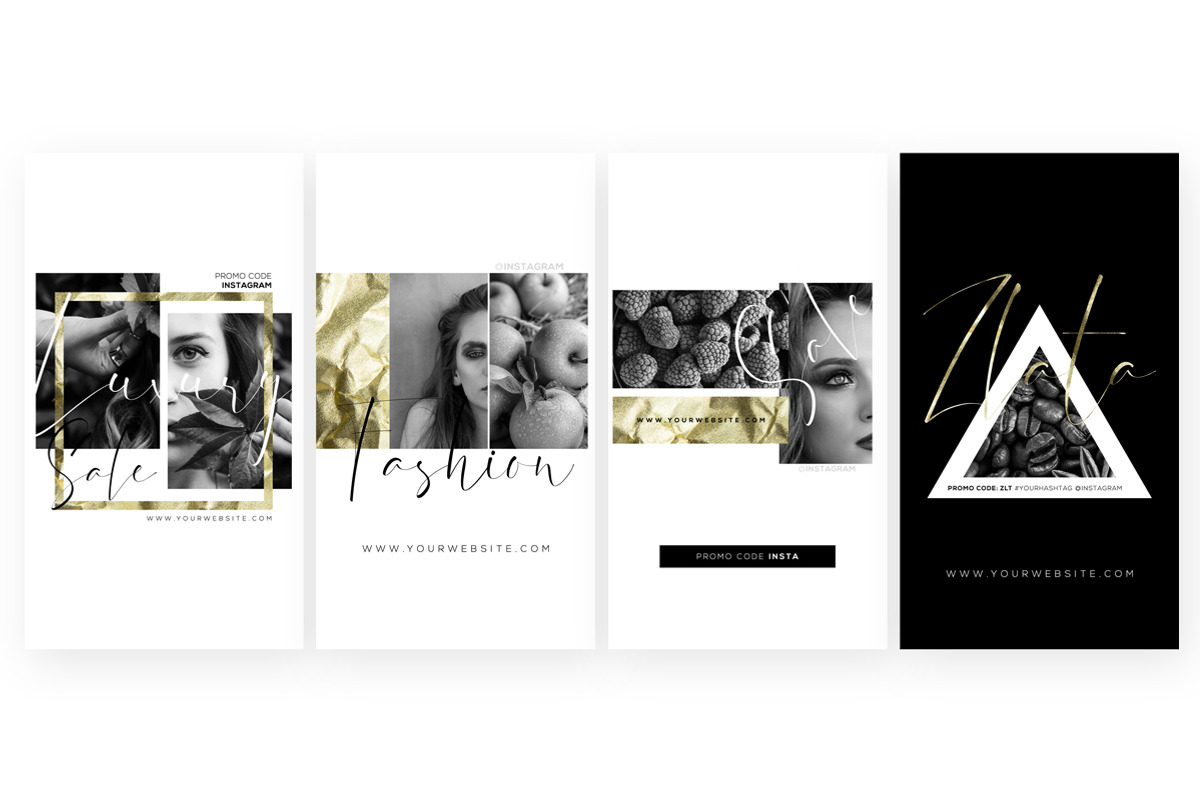 ZLATA - Instagram Templates, a Social Media Template by RussGFX (Photo 8 of 12)