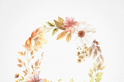 Rustic Autumn Watercolor Floral, a Pattern Graphic by Deckar_art (Thumbnail 8 of 8)