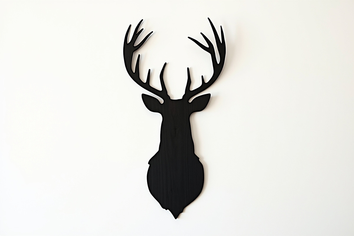 Deer Head Silhouette Vector Bundle,, an Illustration by Amazin_art (Photo 2 of 19)