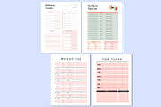 2026 Meal & Fitness Workbook, a Stationery Template by Shumaya (Thumbnail 4 of 4)