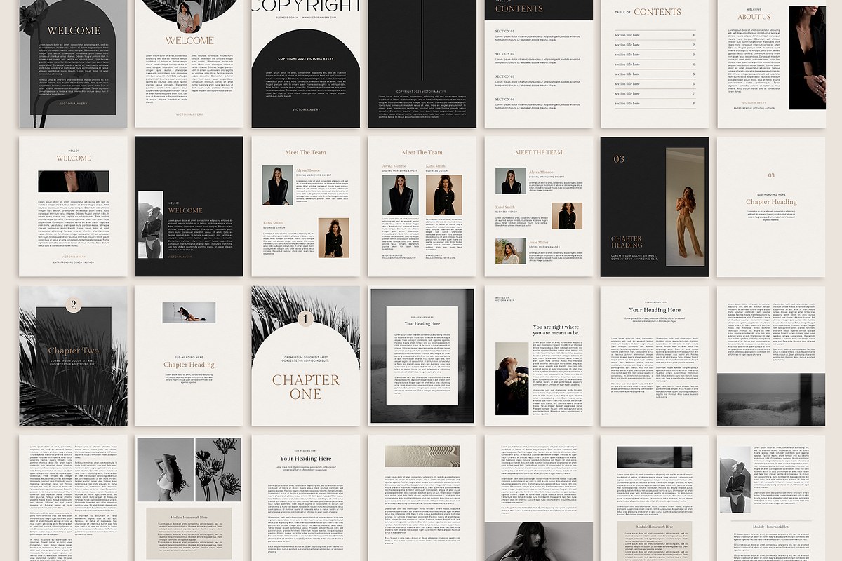 MUSE Course eBook Template | Canva, a Magazine Template by Luna Soul Design (Photo 8 of 8)