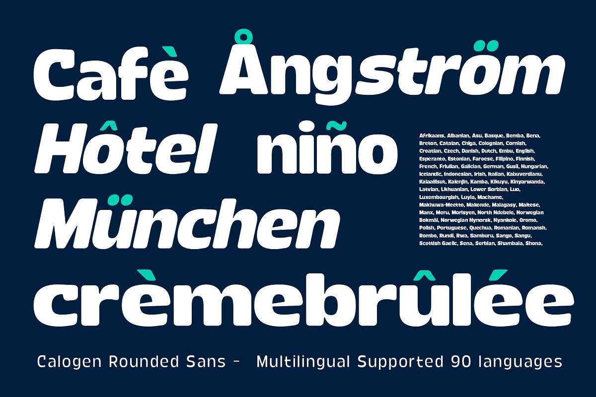 Calogen Soft | Family Font, a Sans Serif Font by Fargun Studio (Photo 11 of 15)