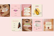 Pink Blush Skincare Social Media Kit, a Social Media Template by My Template Studio (Thumbnail 8 of 20)