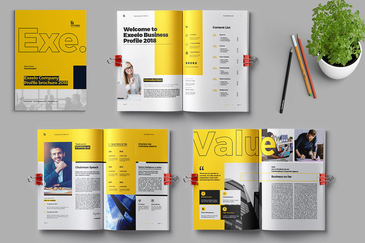 Company Profile, a Brochure Template by Elite_Standard (Photo 1 of 17)