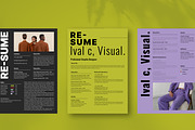 Visual Resume Kit, a Resume Template by Aura Agency (Thumbnail 5 of 7)