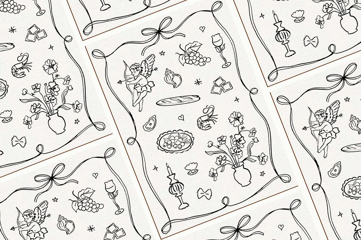 Whimsical Wedding Clipart Collection, an Object Illustration by Ayya Studio (Photo 7 of 20)