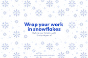 Outline Snowflakes & Winter Icons, an Illustration by Ilia Design (Thumbnail 10 of 10)