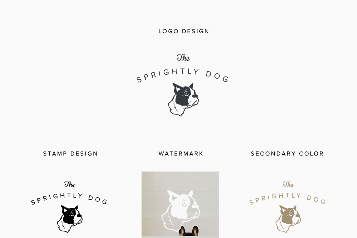 Dog Puppy Sprightly Logo, a Branding & Logo Template by Brand Society (Photo 3 of 4)