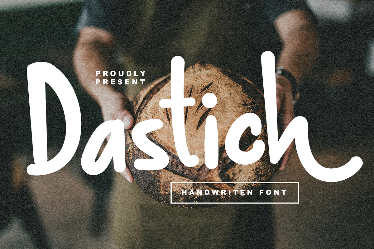 Dastich Handwritten Display Font, a Handwritten Font by Maulana Creative (Photo 1 of 6)