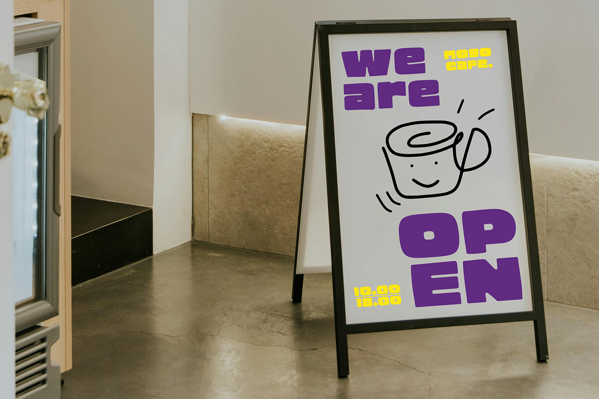 MOGO - Super Chunky Hand Drawn Font, a Handwritten Font by Surplus Type Co (Photo 7 of 7)