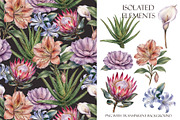 Seamless floral pattern, a Pattern Graphic by Elona Laff (Thumbnail 2 of 3)