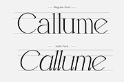 Callume, a Serif Font by Muksal Creative (Thumbnail 2 of 8)
