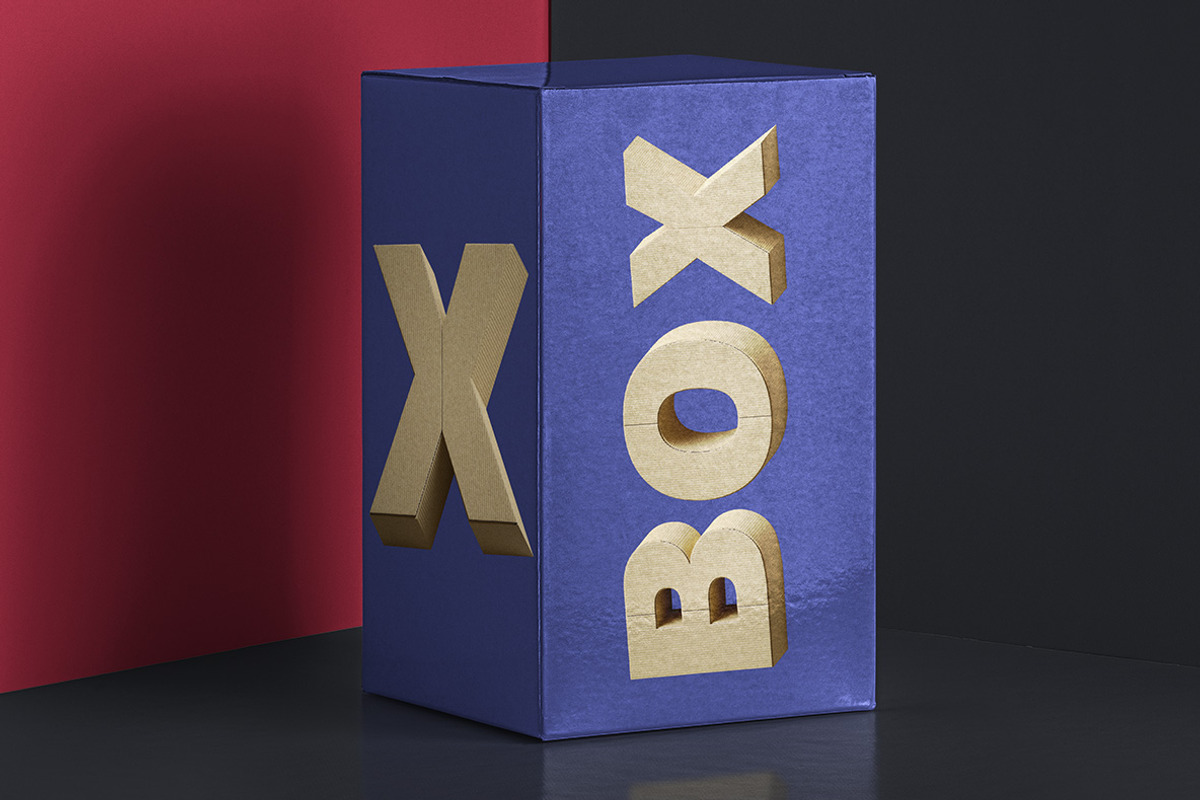 Cardboard Boxes Font Free Downloadv - UIFreebies