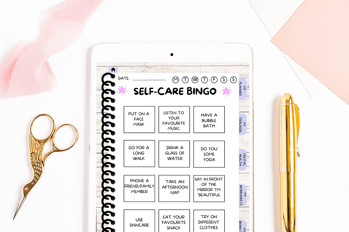 Canva ADHD Digital Planner, a Stationery Template by DigitalbossCreations (Photo 7 of 7)