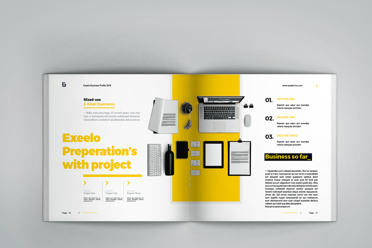 Square Company Profile, a Brochure Template by Elite_Standard (Photo 8 of 11)