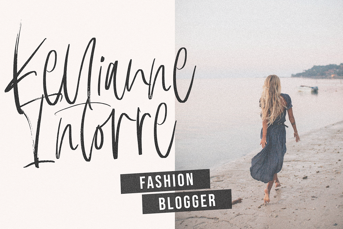 Hamor Island - Script Font & Extras preview 4